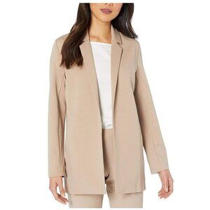 Eileen Fisher Notched Collar open blazer